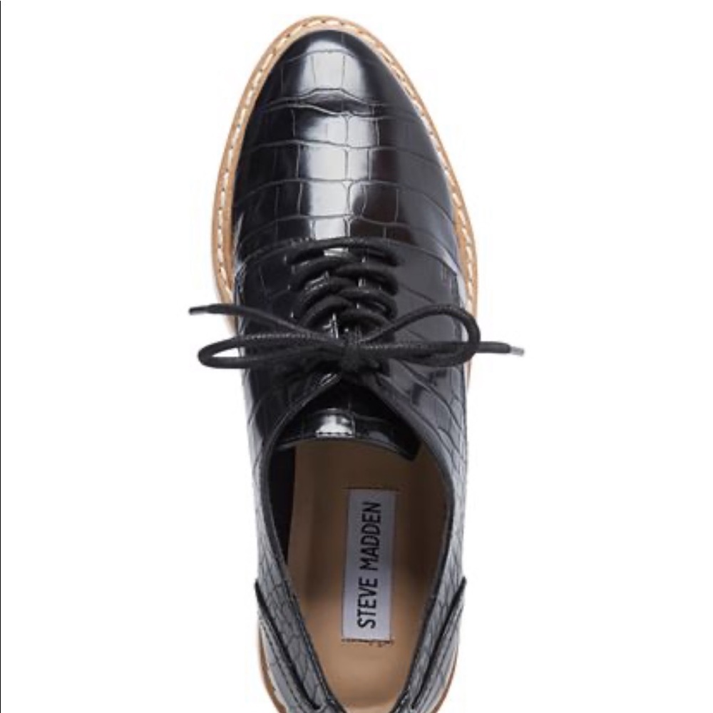 STEVE MADDEN Wrenley platform Oxford shoes. ⚜️⚜️⚜️ - Picture 6 of 14